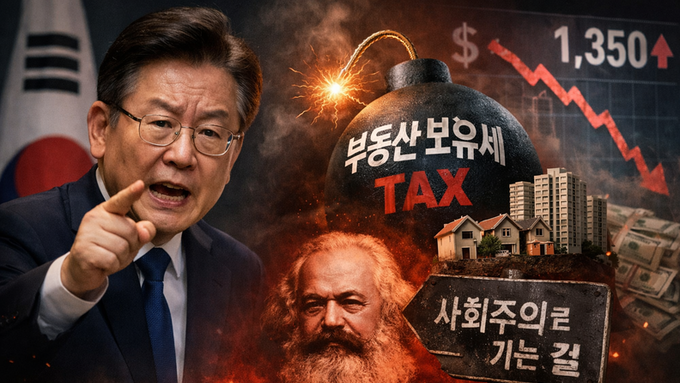 [성명] 부동산 보유세로 국민 조이고 시장 짓밟는 이재명 정부, 사회주의로 가는 위험한 질주를 규탄한다